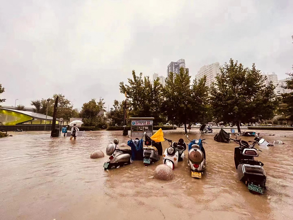 郑州积水已退，郑州积水怎么回事